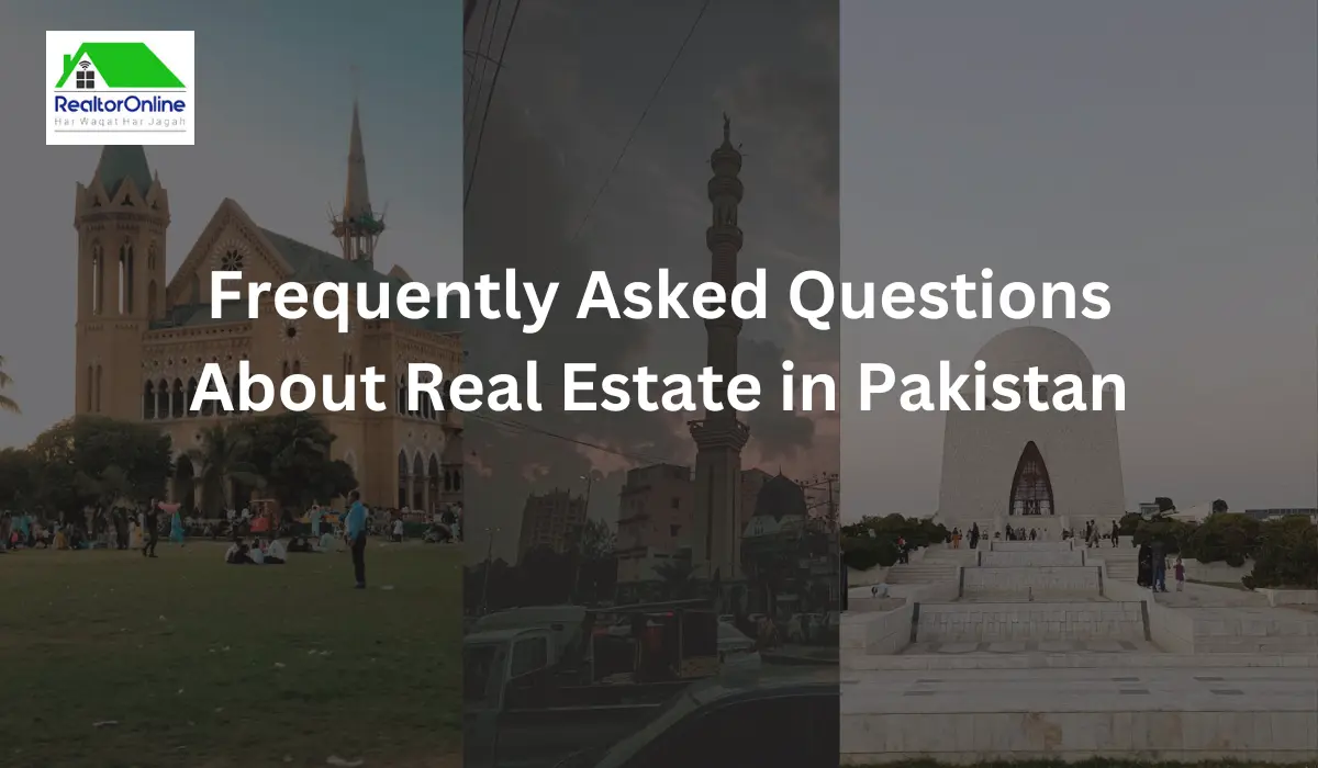 image showing Frequently Asked Questions About Real Estate in Pakistan